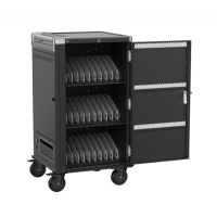 ewent ew1700 carrito y armario de dispositivo portatil negro