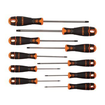 Juego 10 Destornilladores Bahco Torx Xl