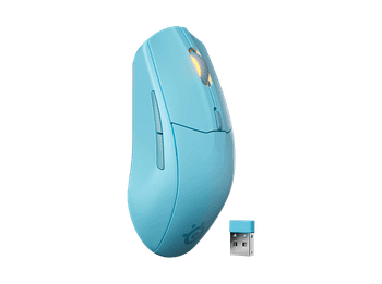 Ratón gaming - SteelSeries Rival 3 Wireless Gen 2, 2,4GHz / Bluetooth, 18000 ppp, Aqua