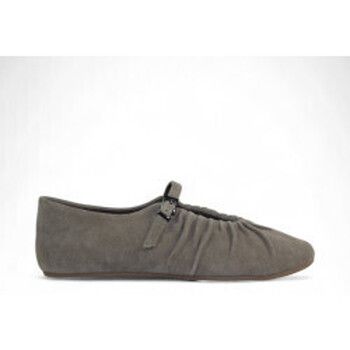 Top3 Bailarinas zapato con pulsera y corte fruncido para mujer