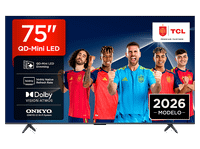 tv qd-mini led 75 - tcl 75p8l uhd 4k aipq pro processor smart tv dvb-t2 negro