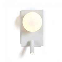 aplique con lector led glos vertical 3w