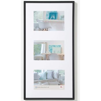 Marco De Fotos New Lifestyle Negro 3x10x15 Cm Walther Design