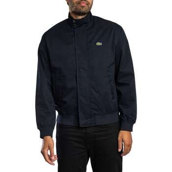 Lacoste Chaquetas Chaqueta Harrington de sarga repelente al agua para hombre