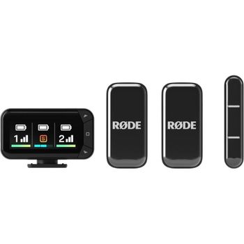 Micrófono Rode WIMICROCKIT inalámbrico USB-C de solapa con estuche de carga