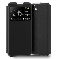 cool funda flip cover para samsung a566 galaxy a56 5g liso negro