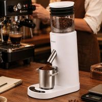 molinillo de cafe inalambrico rouny molinillo electrico recargable con molienda ajustable tolva para granos de 80g y taza dosificadora de 60g