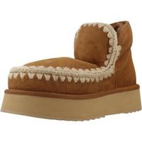 mou botines mini eskimo platform boot para mujer