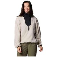 columbia polar polaire sequoia grover half zip blanc femme para mujer