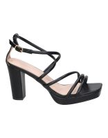 sandalia de fiesta con tacon negra rodriblan wxl825 39