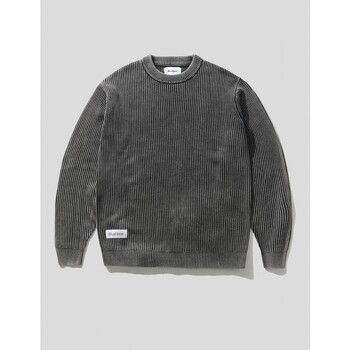 Butter Goods Jersey SUDADERA BLEACH KNIT SWEATER BLACK para hombre