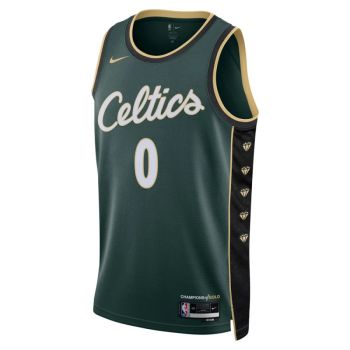 Camiseta Jayson Tatum Boston Celtics 2023 City Edition Nike Swingman