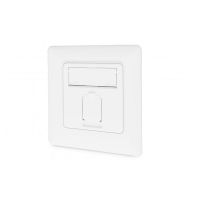 toma de corriente de red digitus dn-90108-1 cat 6a rj-45 apantallada