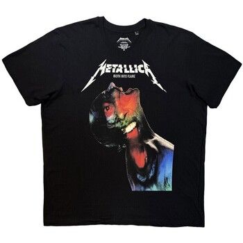 Metallica Camiseta th Into Flame para mujer