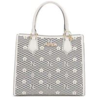 nicole lee bolso de mano bolso tote estructurado gracie blanco para mujer