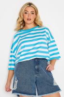 vaqueros cortos azules amplios con rotos mujer curvy y tallas grandes yours