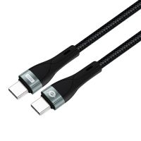 conceptronic cable de carga rapida usb-c pd 30 100w 20v5a 480mbps con chipset e-mark 2m negro