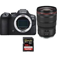 EOS R6 Mark II ( R6II ) + RF 24-70mm f/2.8 L IS USM + 1 SanDisk 128GB Extreme PRO UHS-II SDXC 300 MB