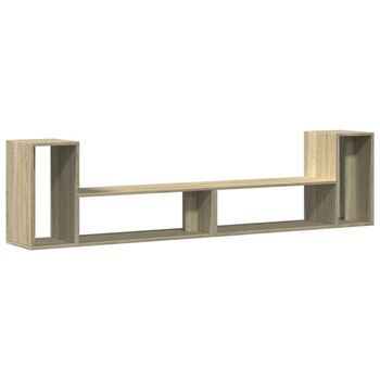 Muebles De Tv | Mueble De Salón | Gabinete De Tv 2 Uds Madera Ingeniería Roble Sonoma 100x30x50 Cm