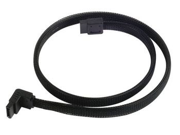 SilverStone CP08 Cable SATA3 6Gb/s Blindado 50cm Acodado