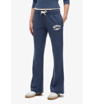 Superdry para mujer. W7011094A Pantalón Athletic Jogger marino (S), Casual, Algodón