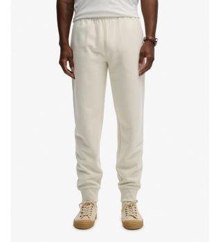 Superdry para hombre. M7011323A Pantalón Essential Logo beige (L), Casual, Algodón