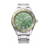 reloj de buceo solar hombre orient kamasu ra-wj0001e 399mm 200m wr cristal de zafiro correa de acero
