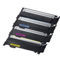 compatible multipack samsung clp-325 printer toner cartridges 4 pack -clt-k4072s