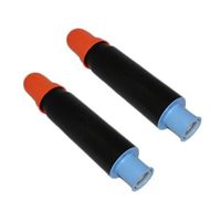 compatible multipack canon ir3025ne printer toner cartridges 2 pack -9629a002