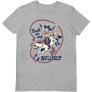 Steven Rhodes Camiseta Back On My Bullshit para mujer