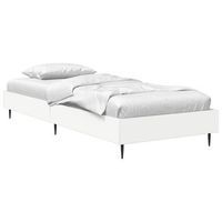 estructura de cama blanco 80 x 200 cm madera de ingenieria vidaxl