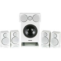 dx-2hcp 51 speaker system - white white