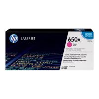 hp 650a toner original laserjet magenta