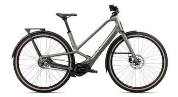 Bicicleta electrica urbana orbea diem 20 shimano nexus inter 5 5s correa 630 wh 700 mm verde nave espacial gris 2025