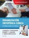 rehabilitacion ortopedica clinica 4ª ed