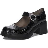 wonders zapatos de vestir e7103negro para mujer