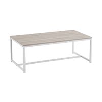 mesa de centro blanca de 100x50cm