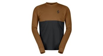 Maillot de manga larga scott trail storm warm marron claro