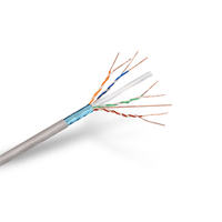 aisens cable de red rj45 cat6 ftp rigido awg24 gris 305m