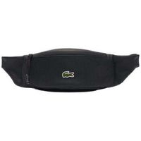 lacoste bolso rinonera lcst negra para hombre