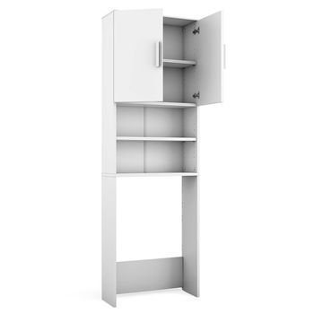 Armario Aseo  64 X 190 Cm Con 2 Puertas Vicco