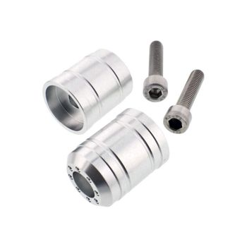Contrapeso de manillar Suzuki Pro Bolt par cromo