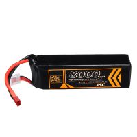 bateria lipo zop power 148v 8000mah 35c 4s con enchufe t deans para drone rc