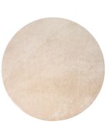 alfombra calissa beige 120 cm redondo