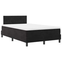 cama con somier y colchon con colchon negro 120 x 200 cm tela