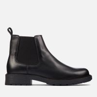 clarks womens orinoco2 lane leather chelsea boots - uk 3