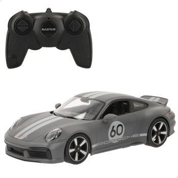 Coche Radiocontrol Rastar Porsche 911 Sport Classic 1:16, 38x19x17 Cm, Gris