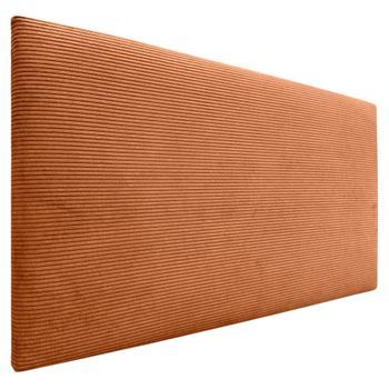 Dhome Cabecero De Pana Liso 95x60 Camas 80/90 - Naranja