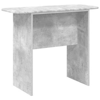 Mesa Consola | Mesa De Entrada Gris Concreto 93 X 40 X 75 Cm Madera De Ingeniería