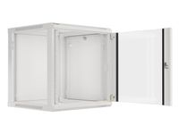 bastidor de pared lanberg wf01-6612-10s 12u 60kg ip20 gris ral7035 autoinstalable